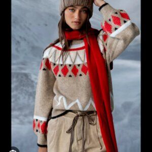 Bohme Zayne Abstract Knit Sweater